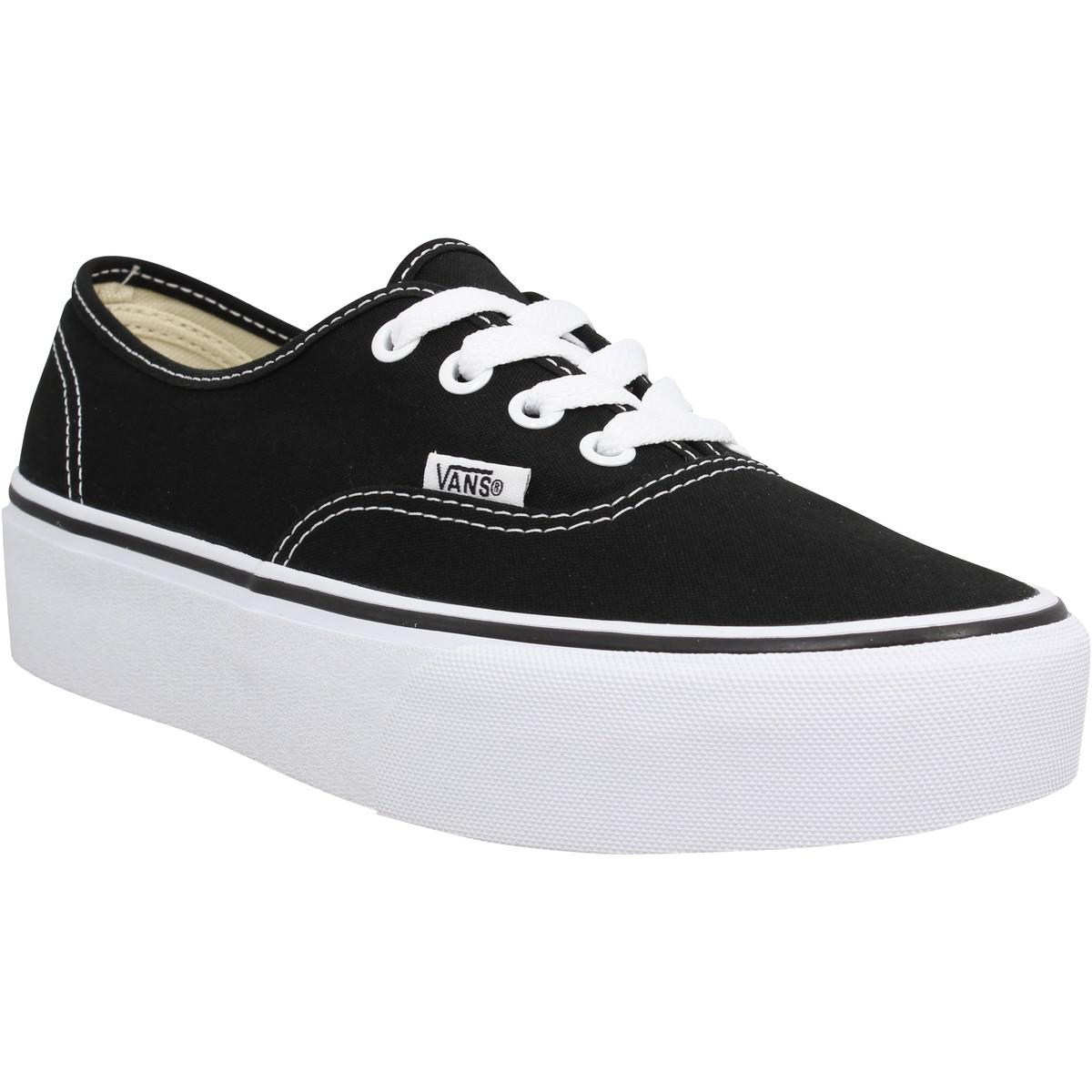 vans noire authentic