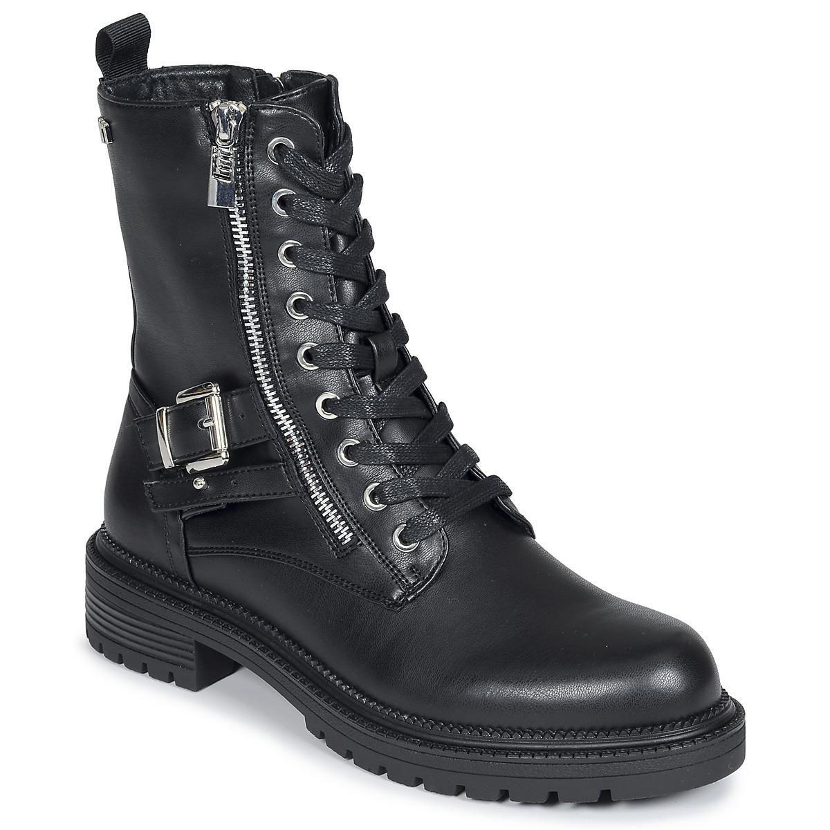 MTNG Stivaletti Con Tacco Donna New Oasis 59800 – Pelle Vison – Chiusura Lampo