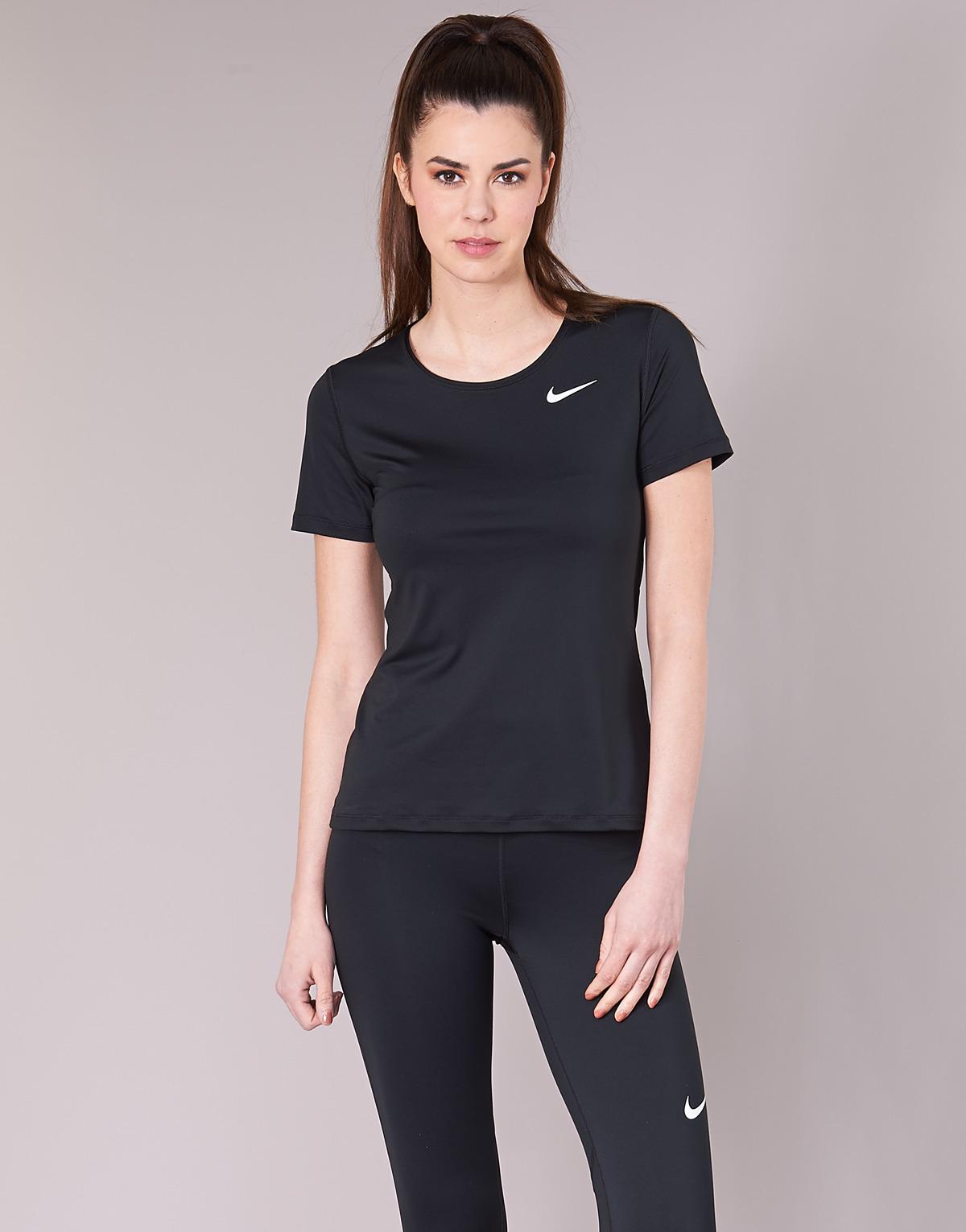 nike black womens t shirt