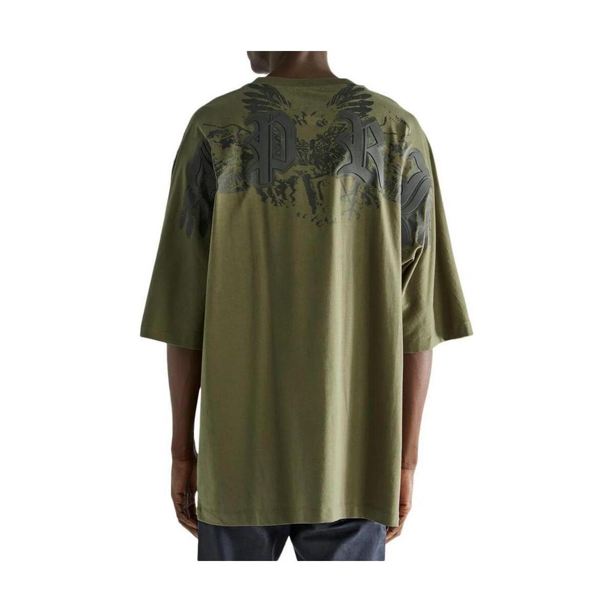 T-shirt Homme KAPORAL Vert - Taille XL - Coton - Occasion Très Bon état