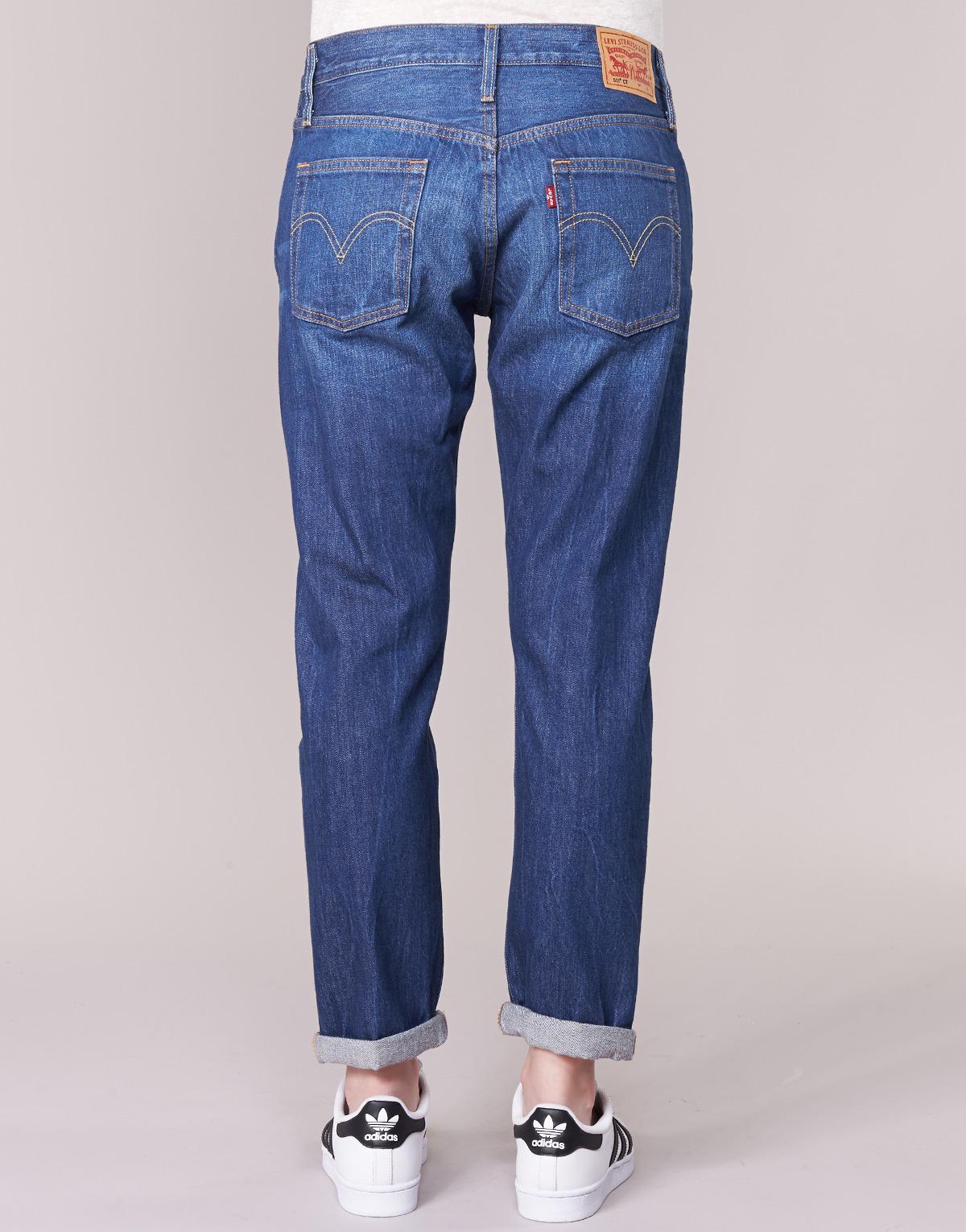 Levi's Denim Levis 501 Ct Women's Boyfriend Jeans In Blue Lyst