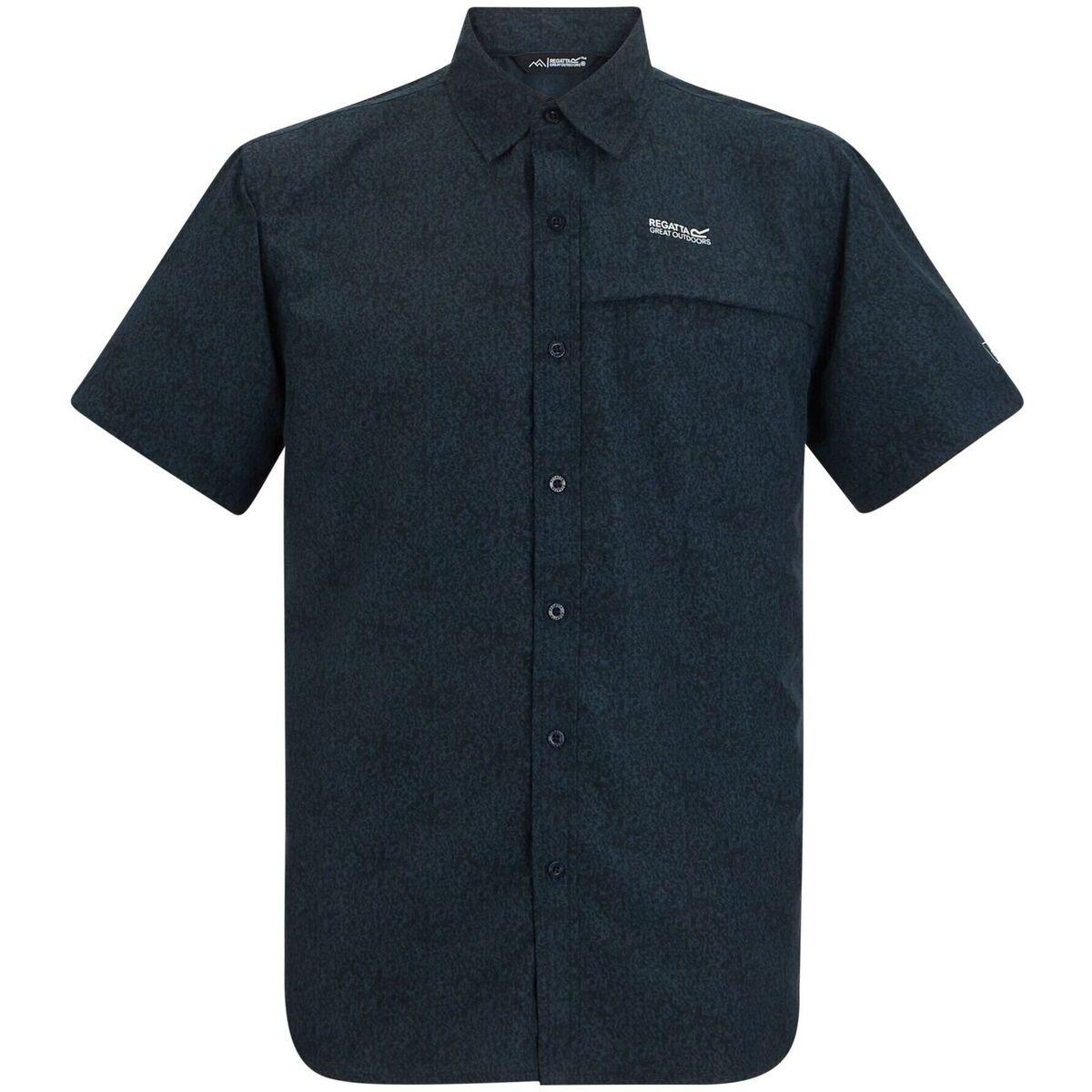 Regatta - Chemise MAHLON - Bleu foncé - - 19.99