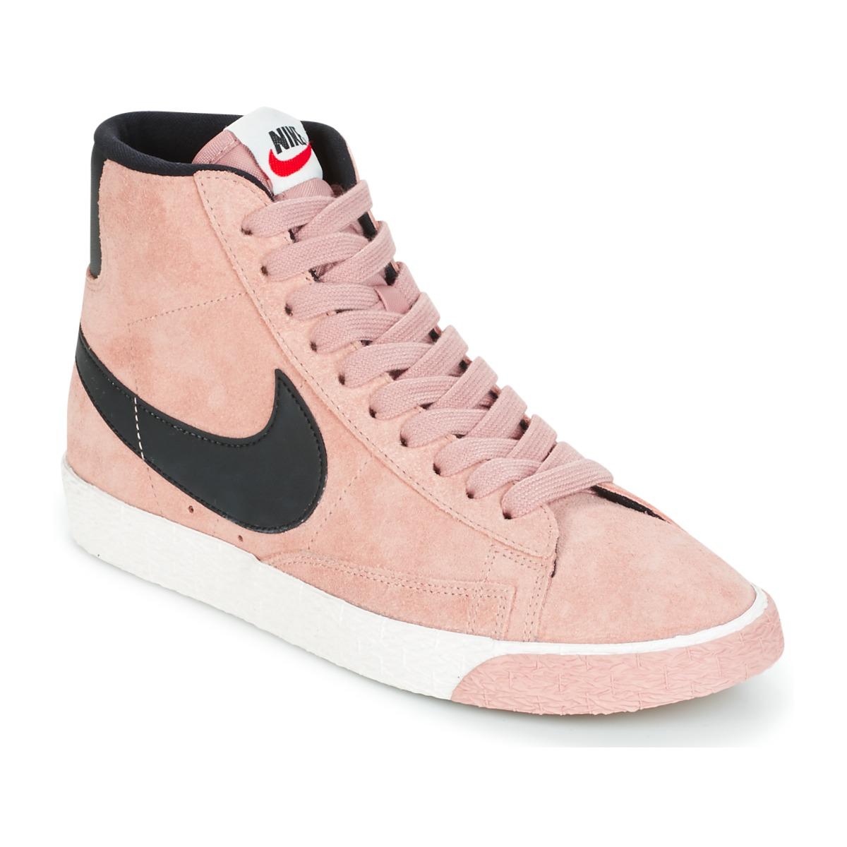 nike blazer high vintage rose