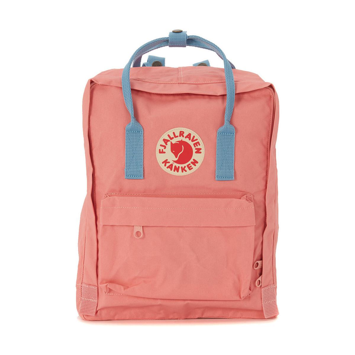 Fjallraven Kånken By Pink And Light Blue Backpack Women's Backpack In Pink for Men Lyst