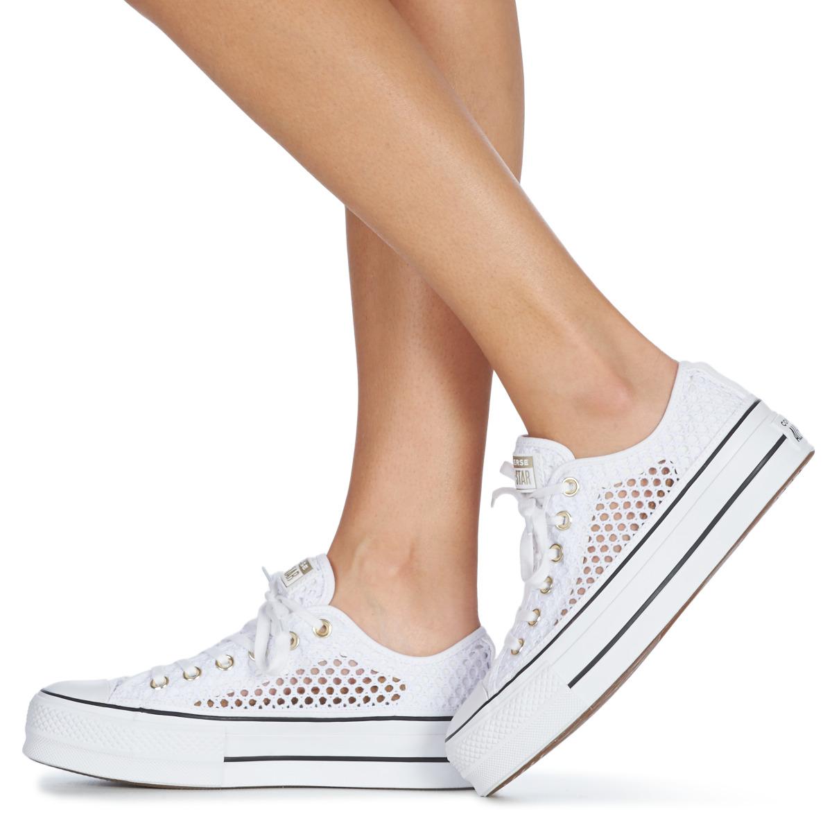 converse crochet trainers