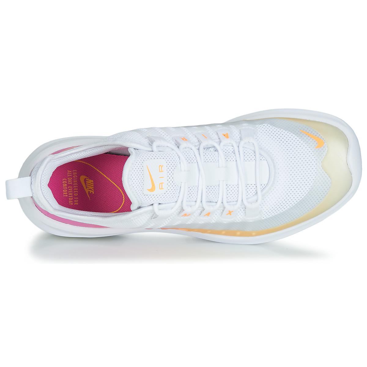 nike air max axis women's sneakers white