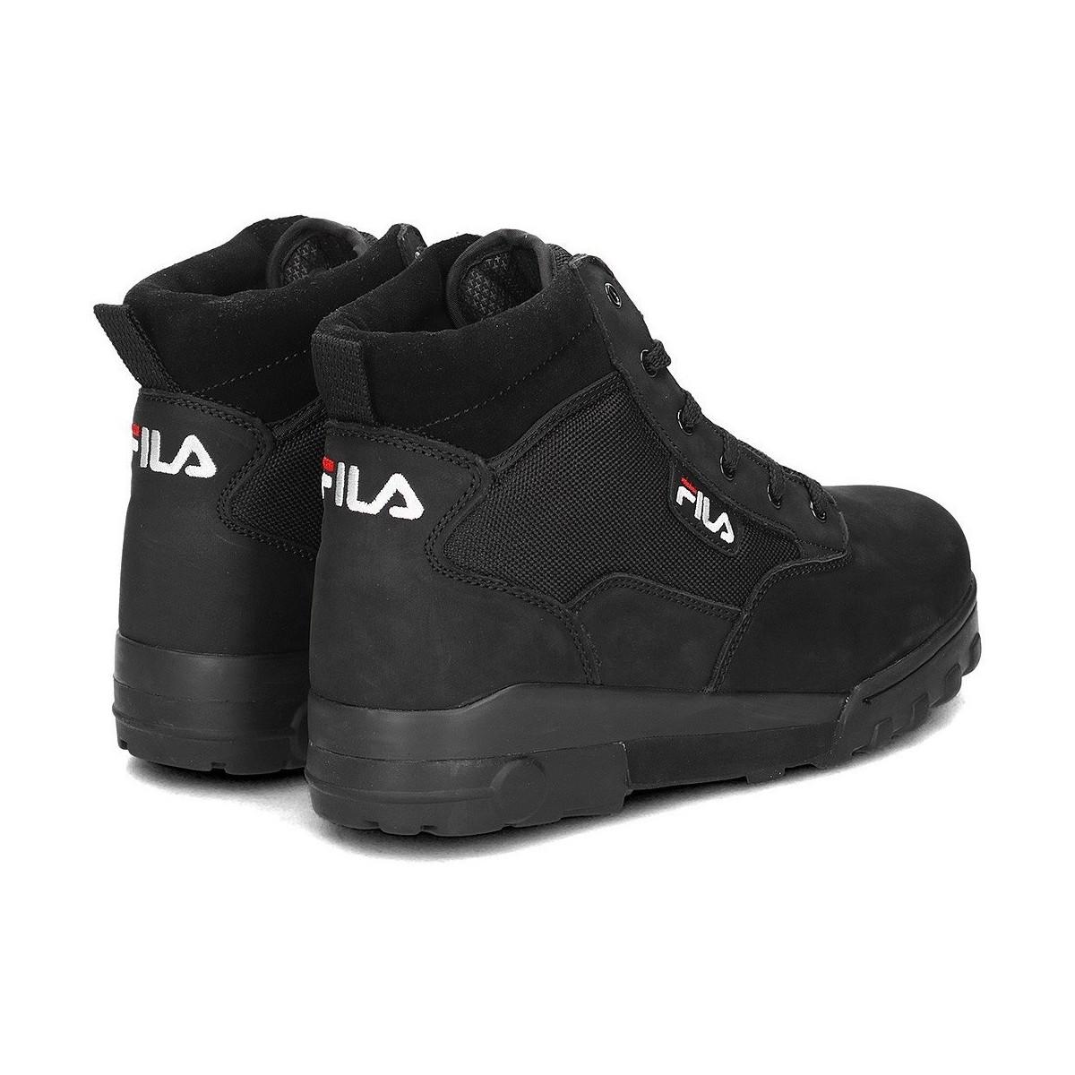 mens fila high top trainers