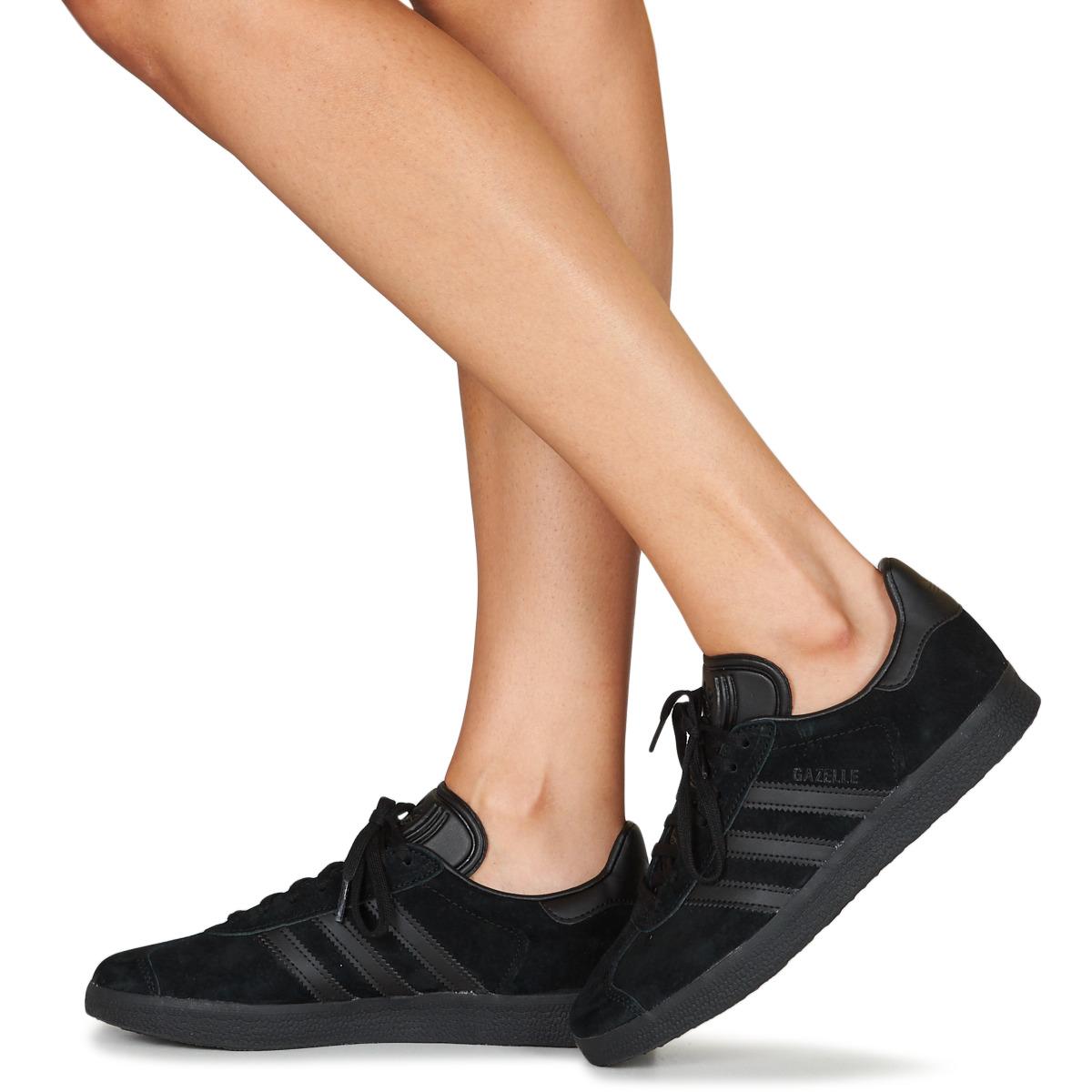 all black gazelles womens