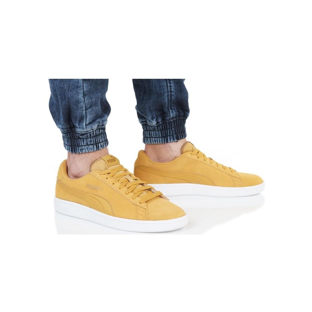 puma smash v2 yellow