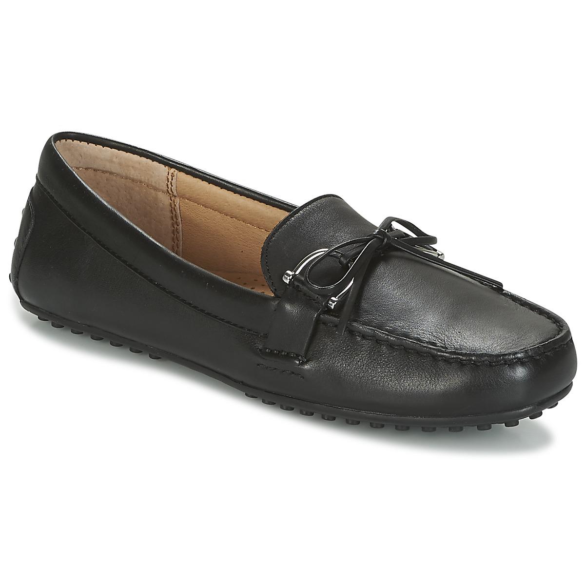 ralph lauren women's loafers black
