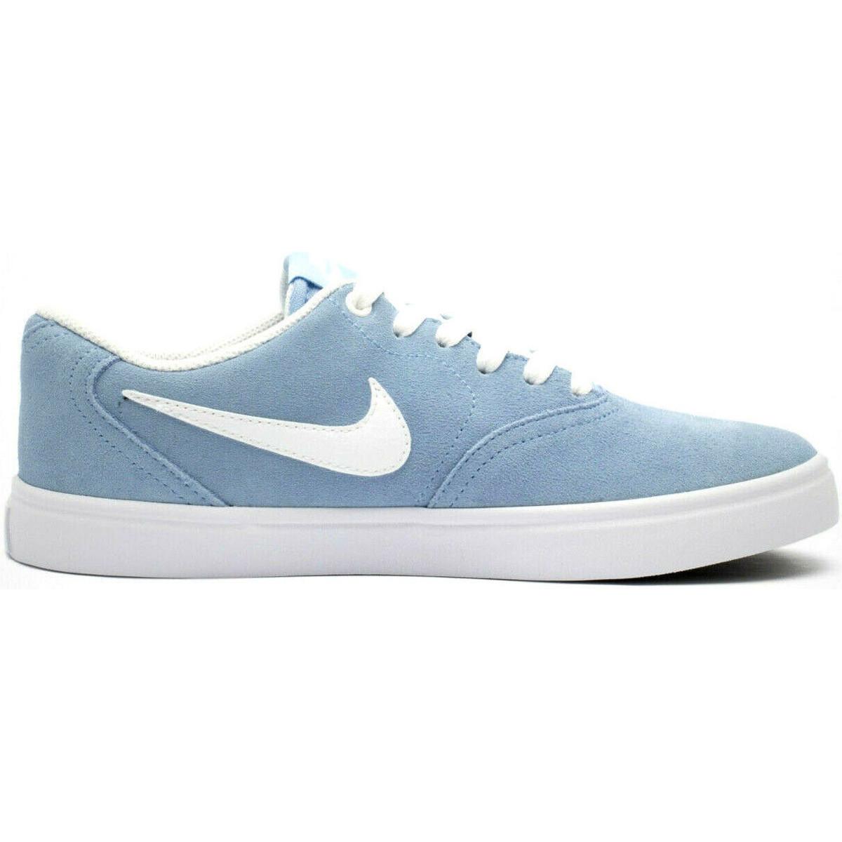 nike sb blue check solarsoft trainers