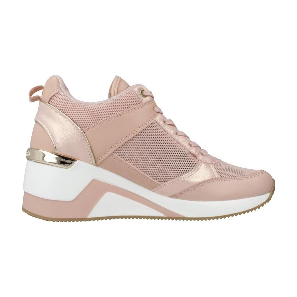 skechers million air up there wedge heel trainers