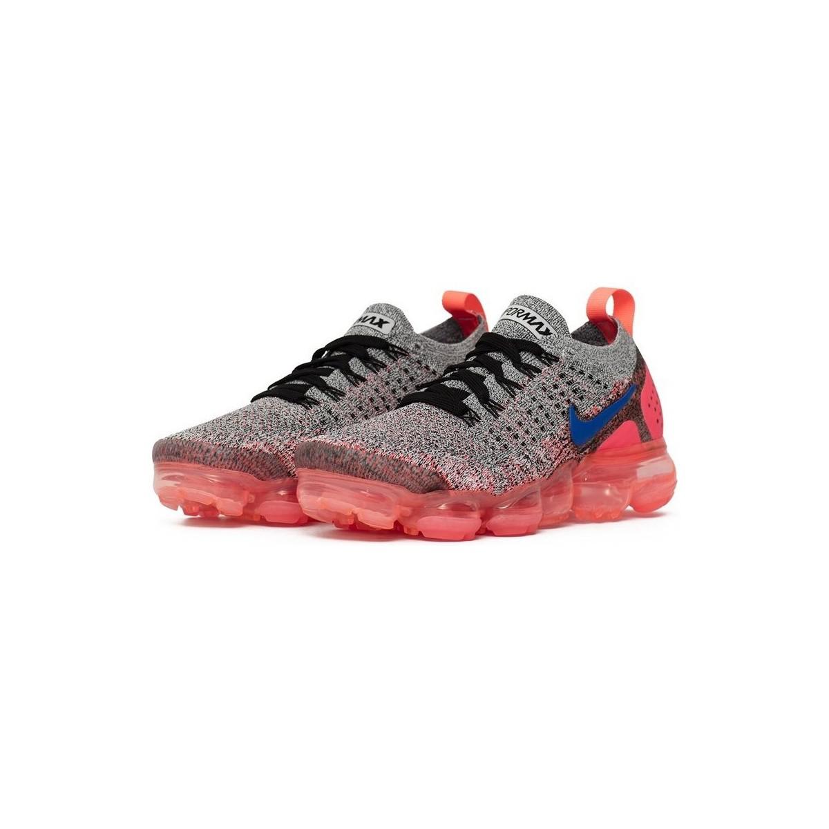 Nike Air Vapormax Flyknit 2 Running Shoes White Vast Gray SZ
