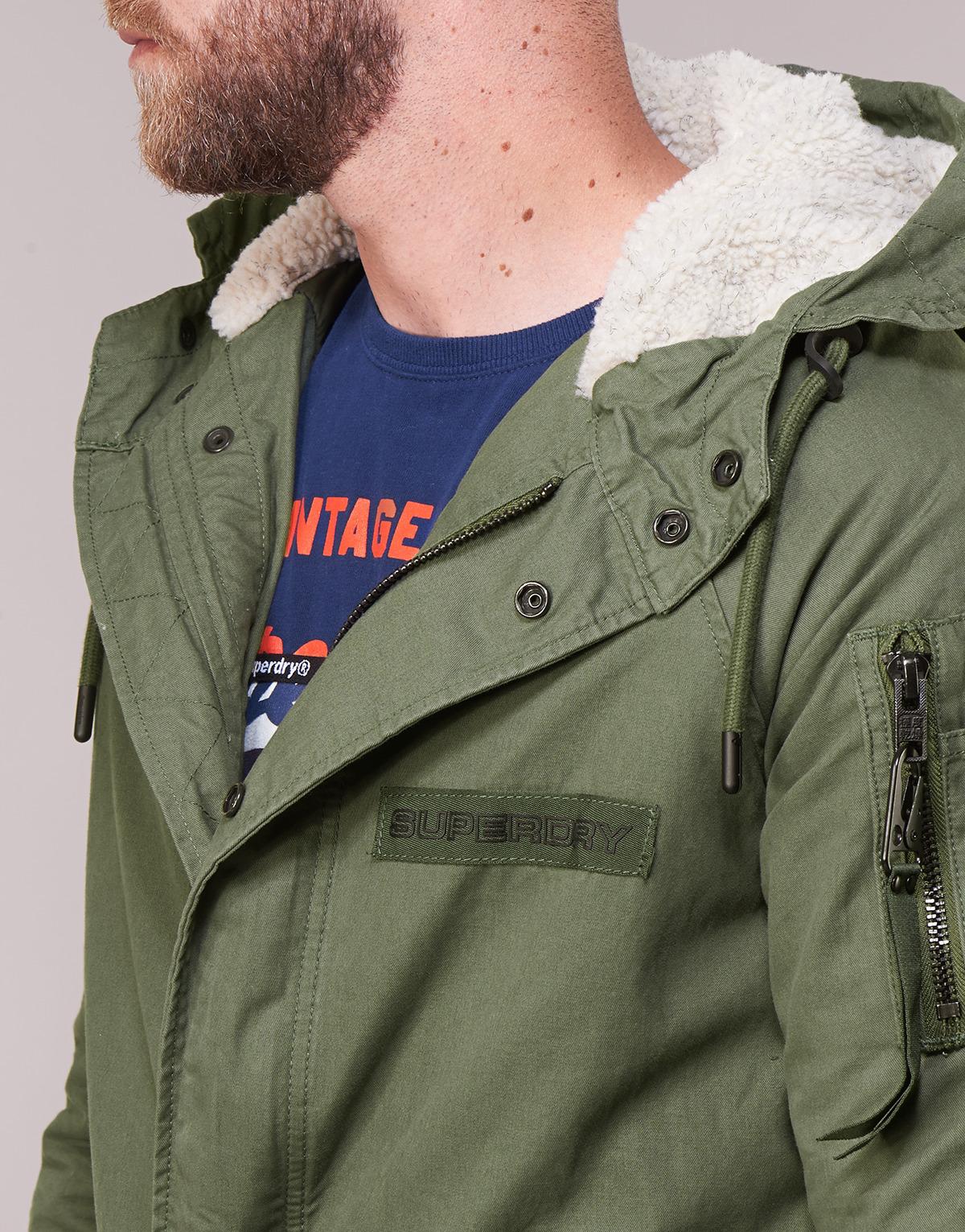 winter aviator parka