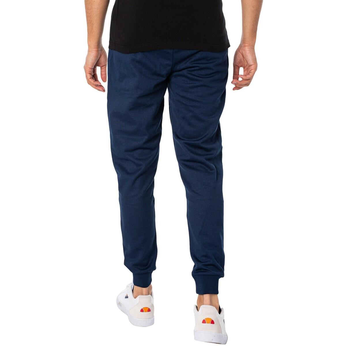 Veste de survêtement pour homme Ellesse Orologio - Bleu marine - Manches longues - Tennis Bleu