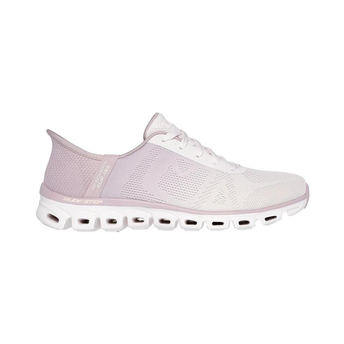 Basket blanche skechers sales