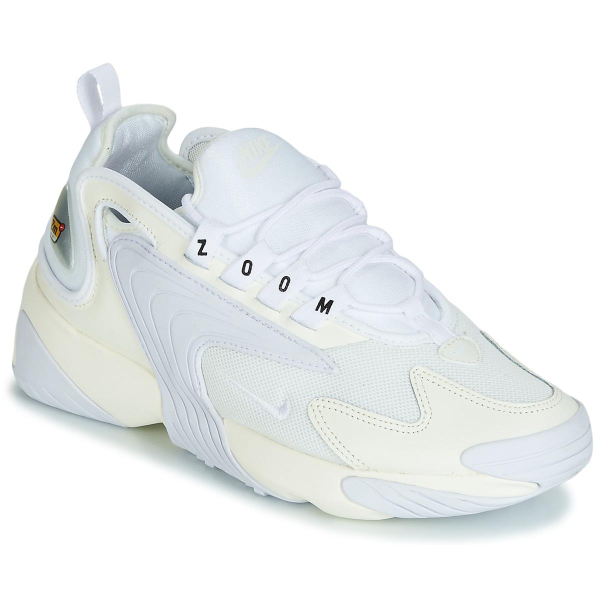 Nike Leather Zoom 2k W Women's Shoes (trainers) In White - Lyst