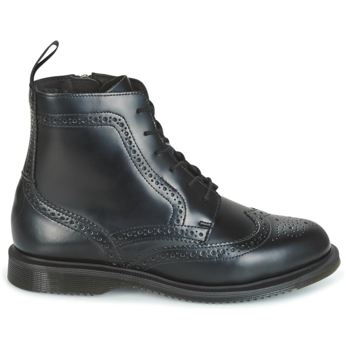 delphine 8 eye brogue boots