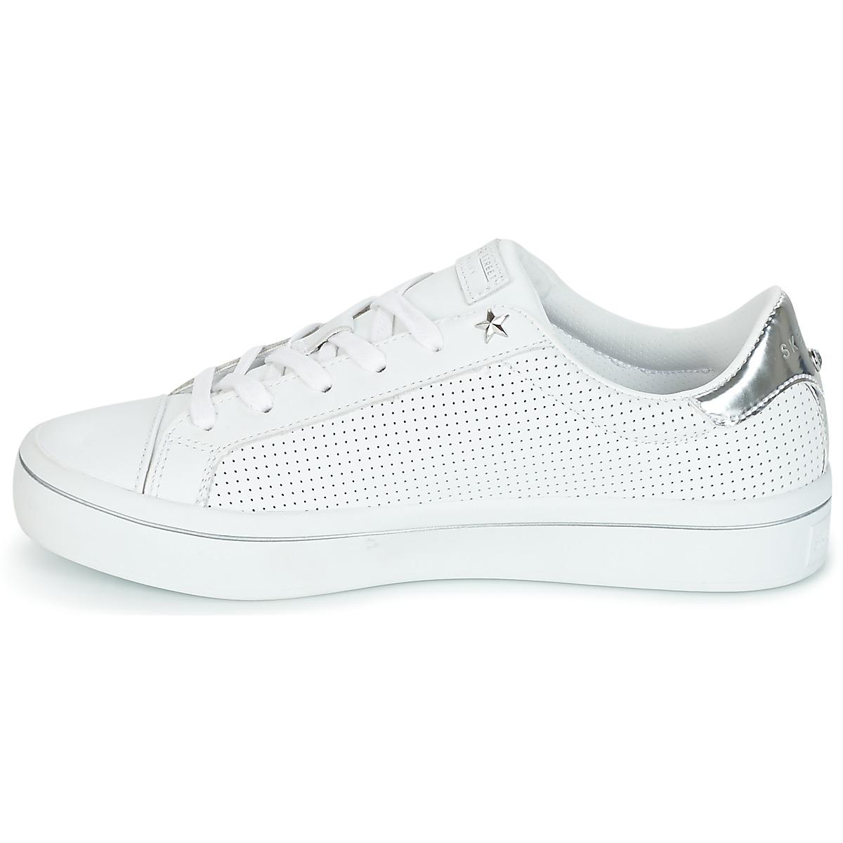 Skechers Leather Hi-lite Women's Shoes (trainers) In White - Lyst
