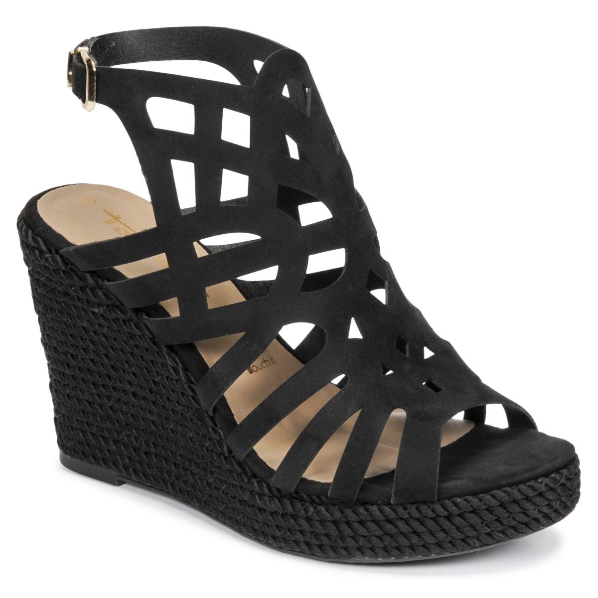 Tamaris Cynara Sandals in Black | Lyst UK