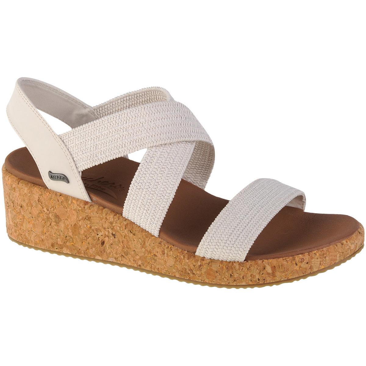 Skechers Sandalen Arch Fit Beverlee in het Wit | Lyst NL