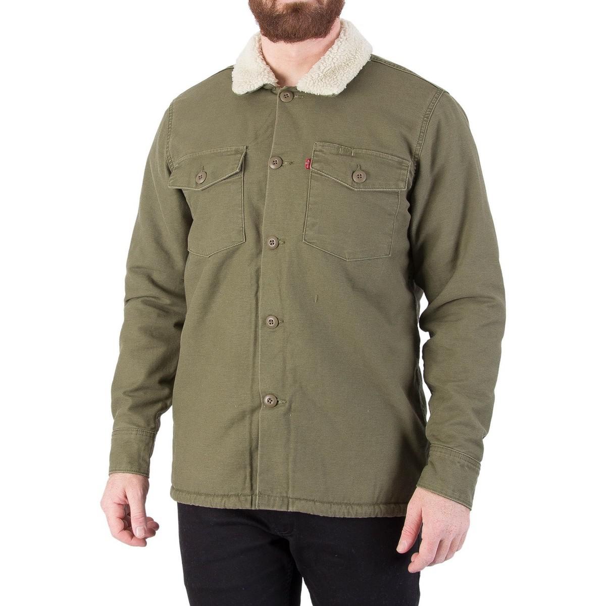 levi's military sherpa jacket