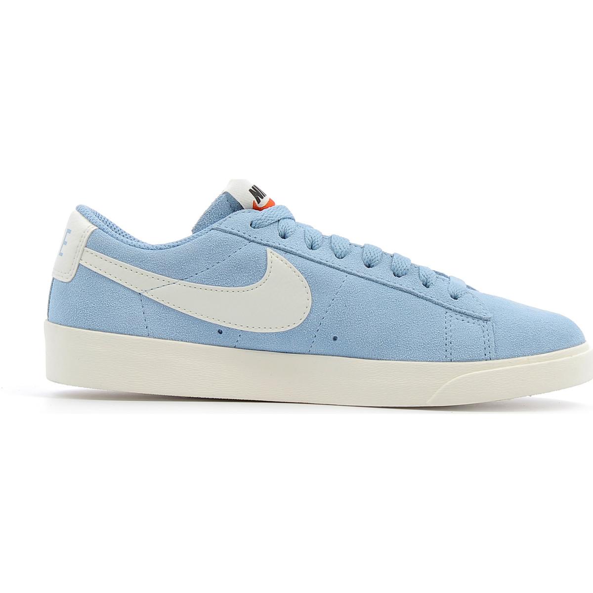 nike blazer low dames roze
