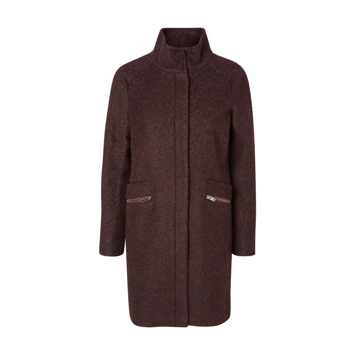 Vero Moda Vmciri Womens 3/4 Wool Winter Coat Women's Coat In Brown Lyst