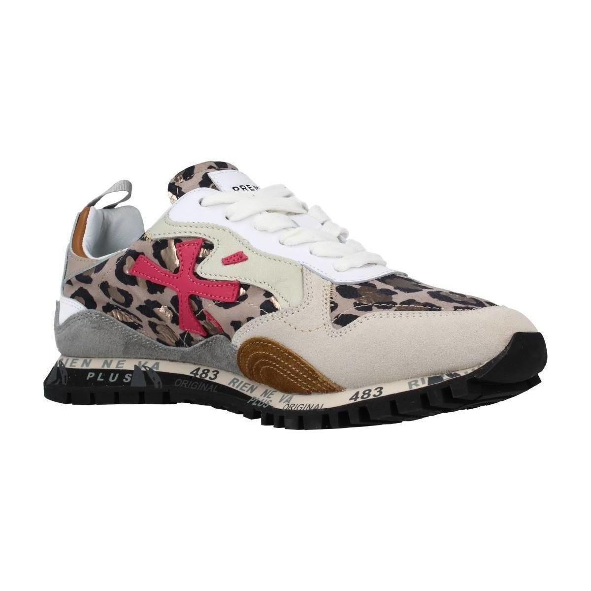 Premiata Lage Sneakers Runsead 5235 in het Naturel - Lyst