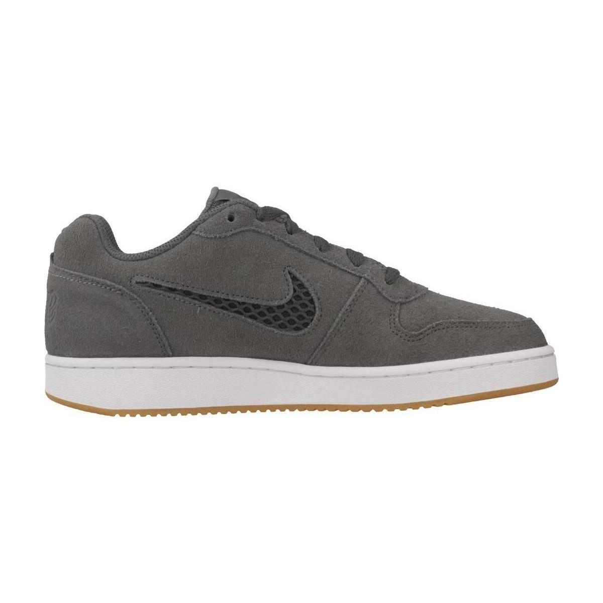 Nike Wmns Ebernon Low Prem Women's Shoes (trainers) In Grey in Grey - Lyst