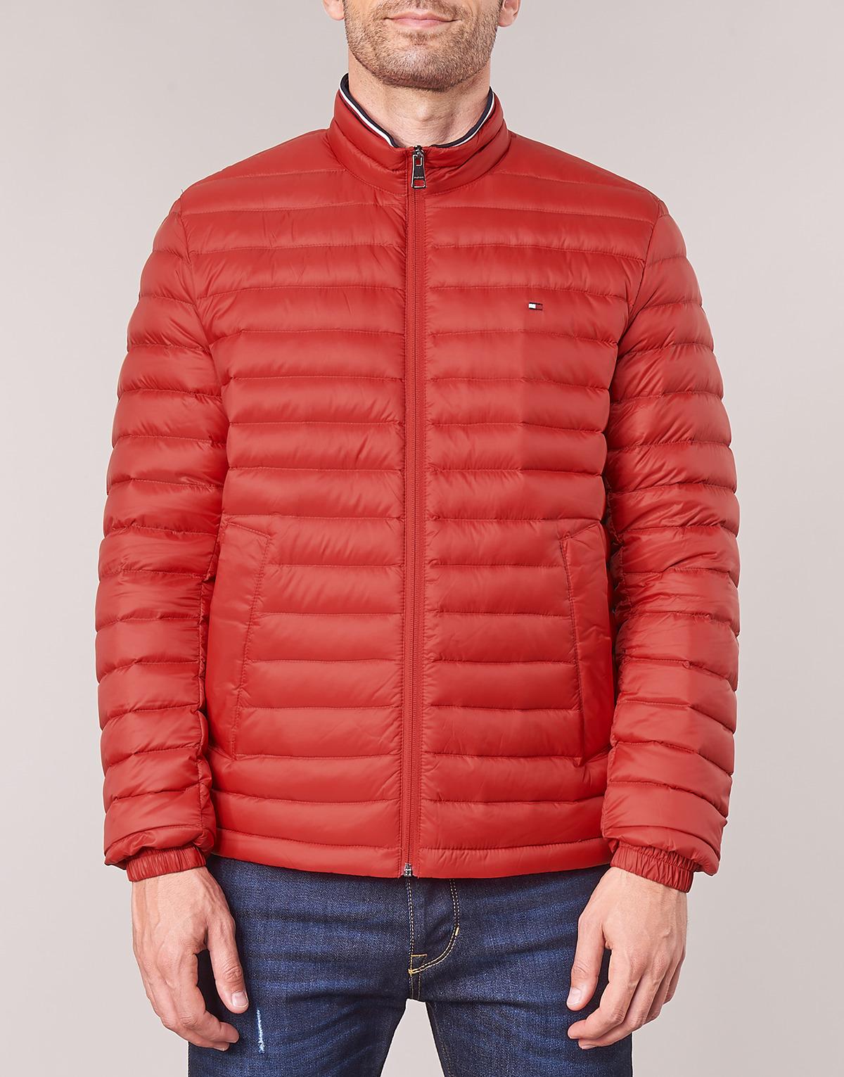 tommy hilfiger packable down bomber jacket