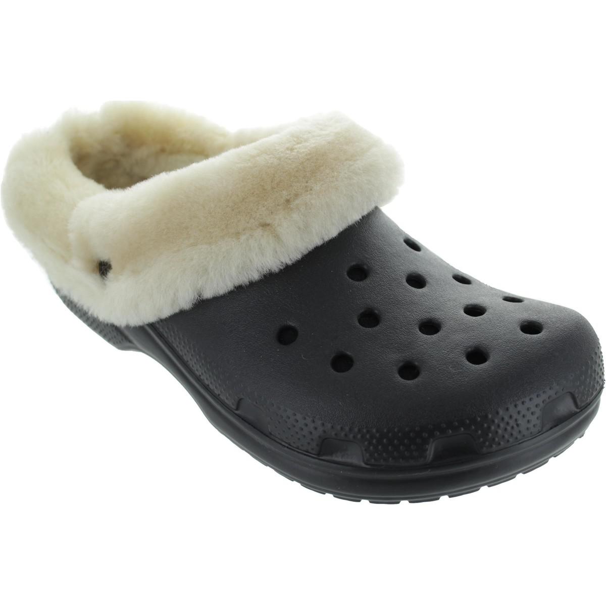 mens crocs with fur