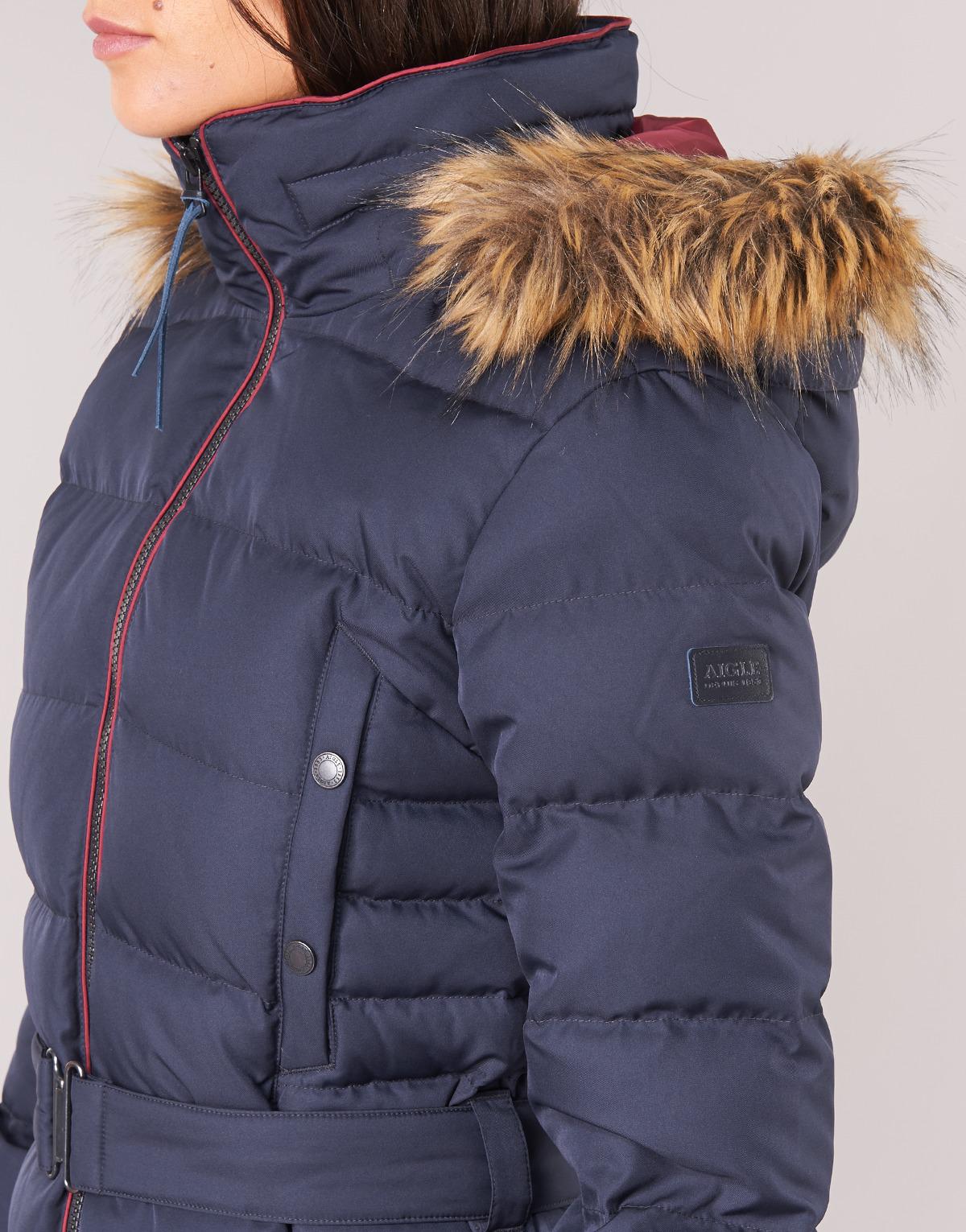 aigle womens rigdown long jacket