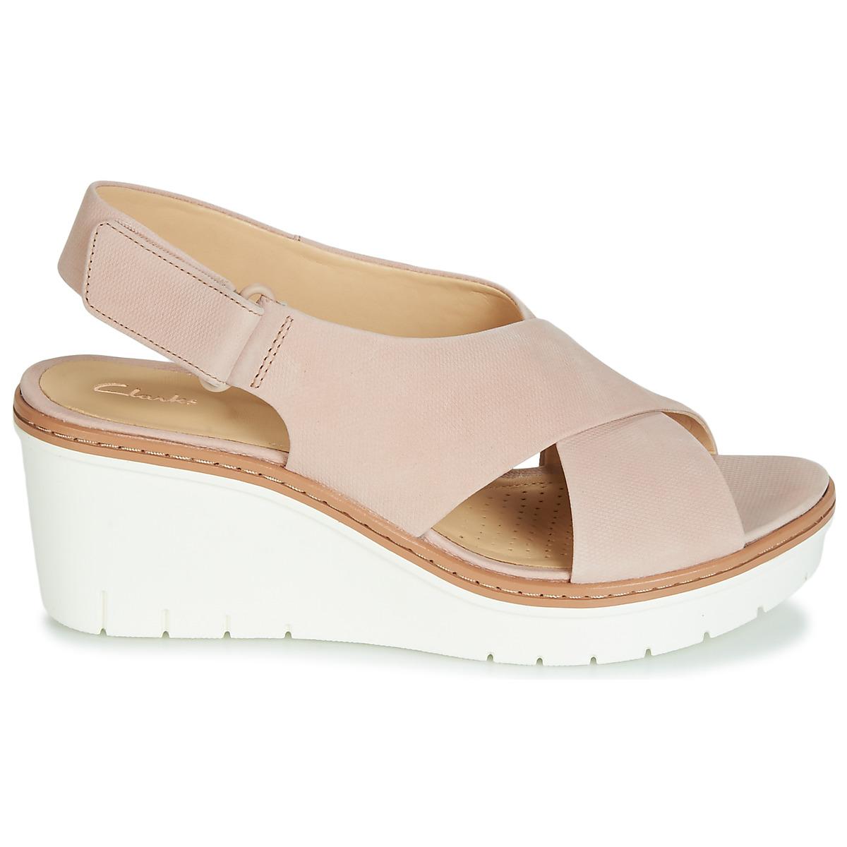 clarks palm candid silver