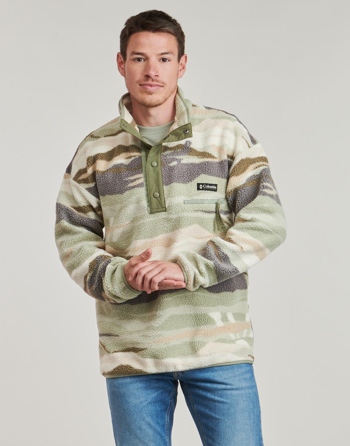 Columbia Herren Fleece Sweater – Helvetia II Half Snap Fleece, Burgunderrot Columbia Herren Fleece Sweater – Helvetia II Half Snap Fleece, Burgunderrot