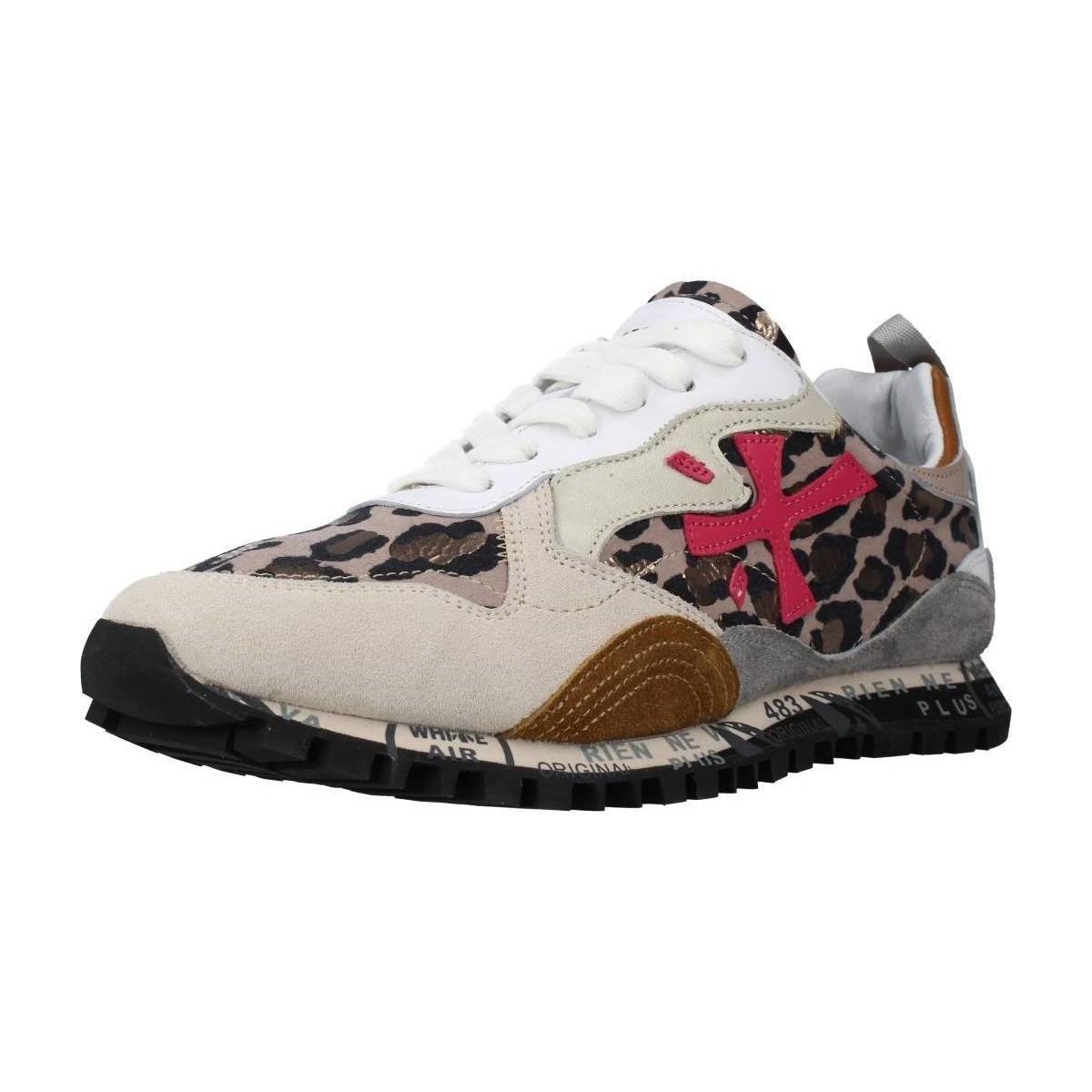 Premiata Lage Sneakers Runsead 5235 in het Naturel - Lyst