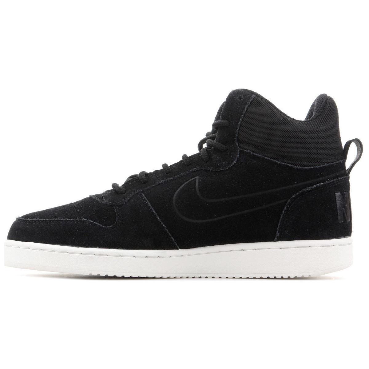 nike court borough mid top mens trainers