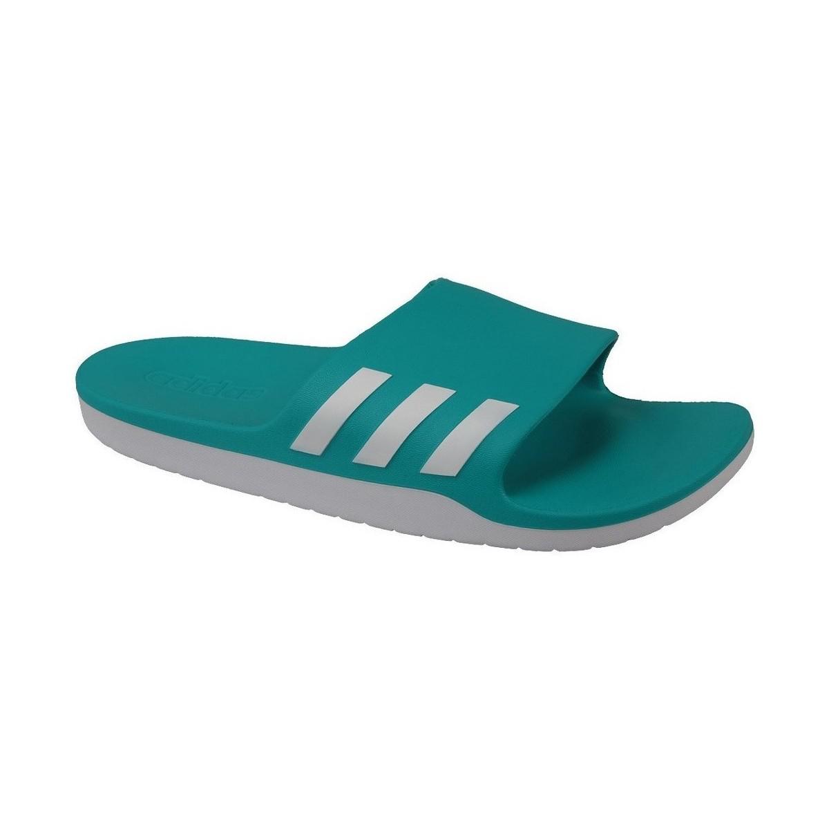 men's adidas swim aqualette cloudfoam slides