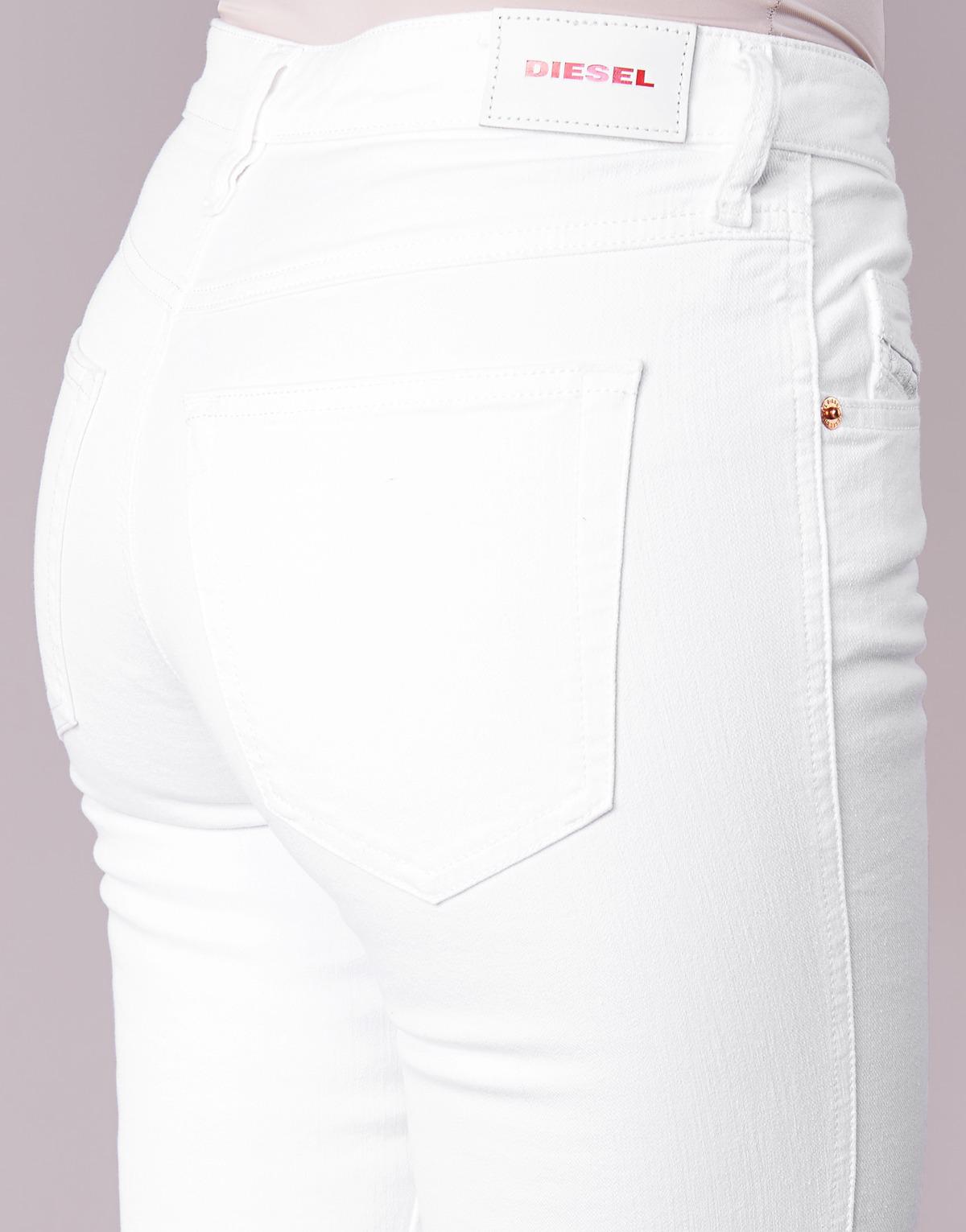 DIESEL Denim Babhila Skinny Jeans in White - Save 8% - Lyst