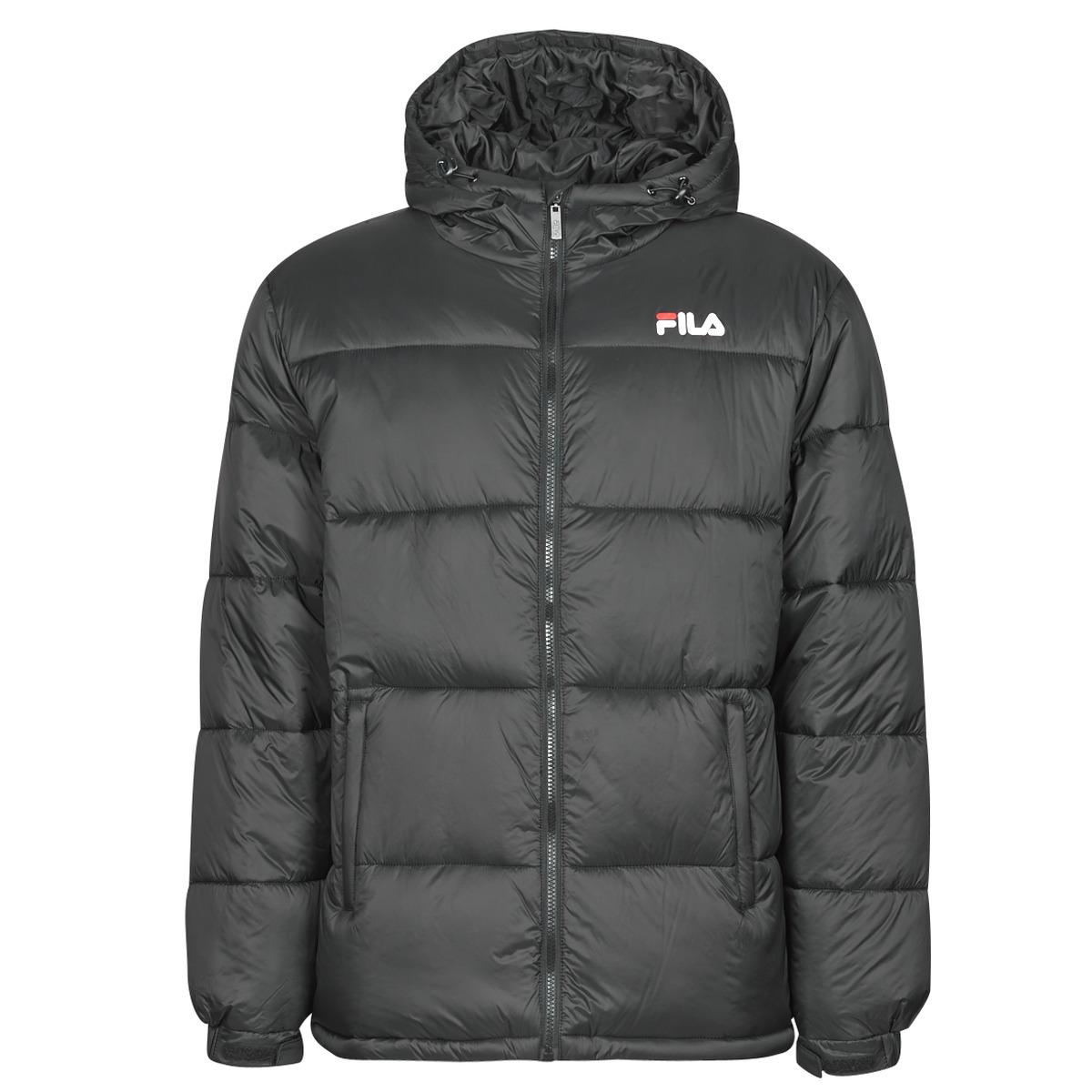fila puffer jacket black