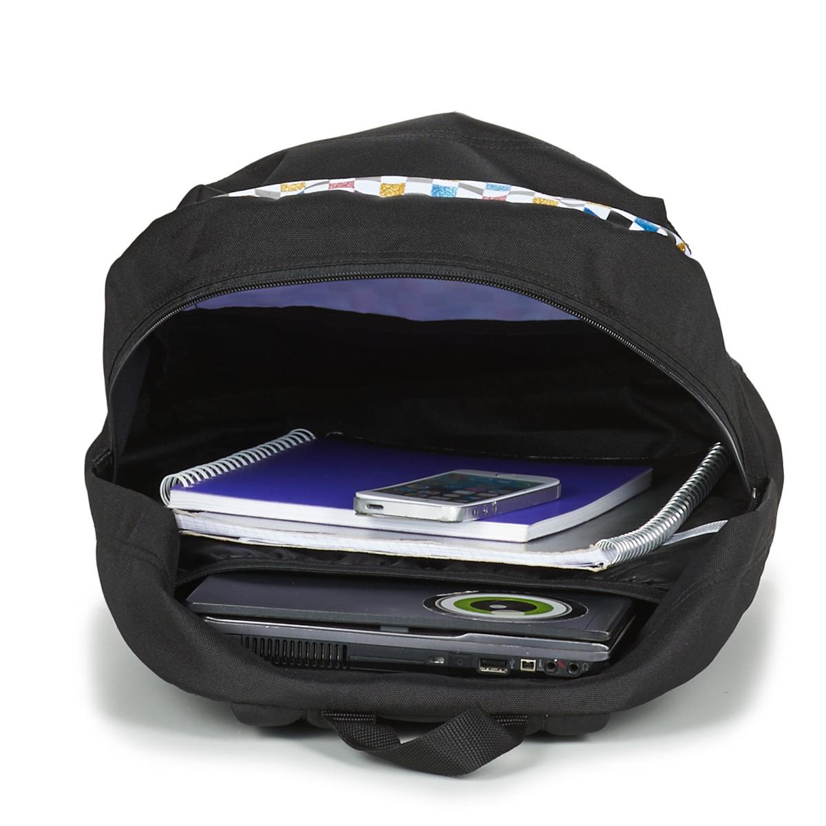vans glitter check backpack