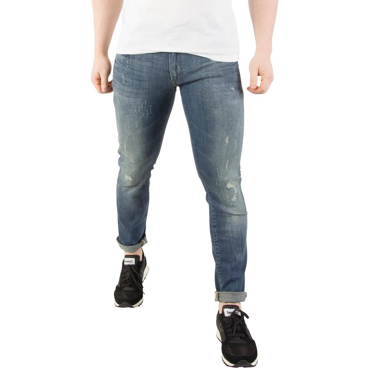 3301 deconstructed super slim jeans