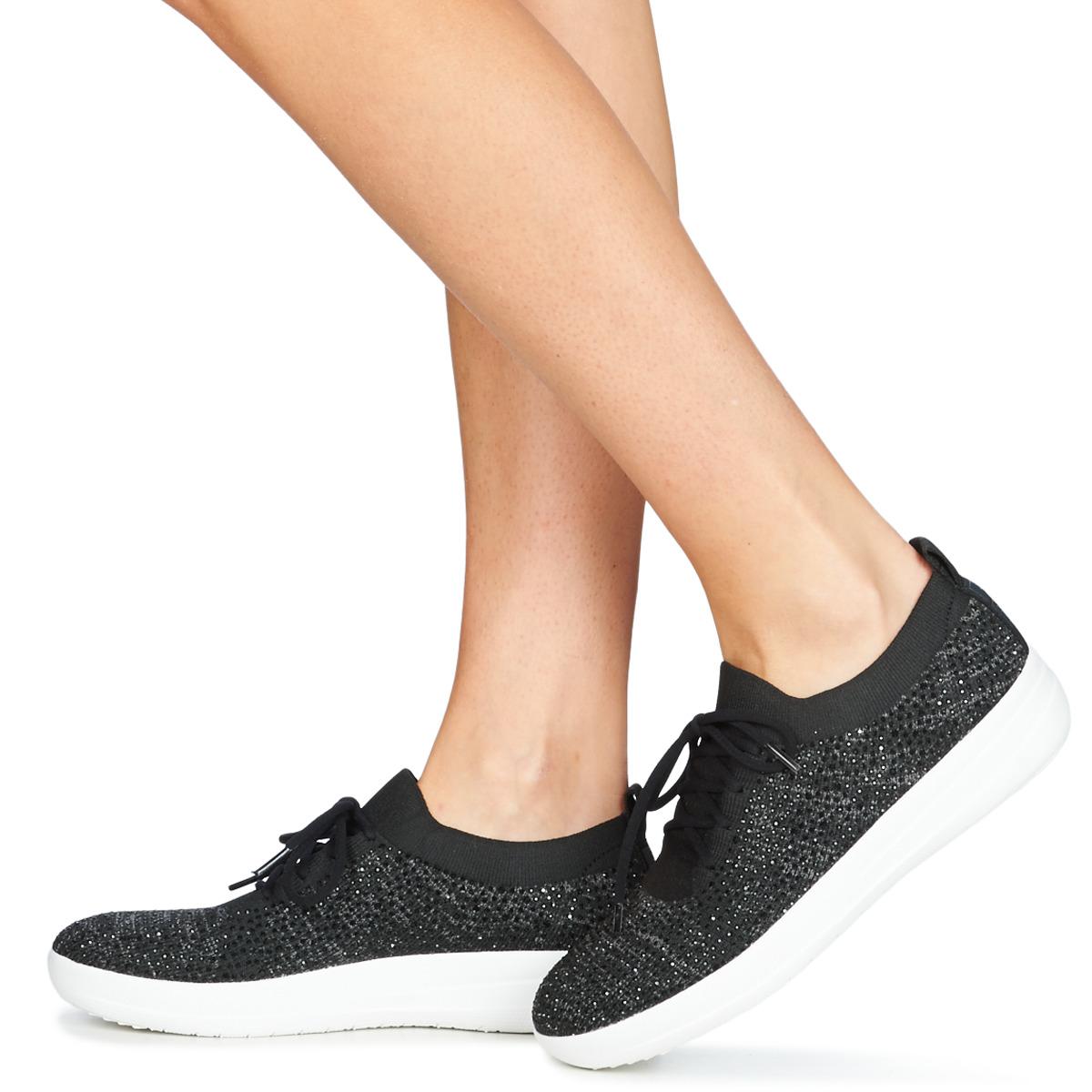 fitflop crystal sneakers
