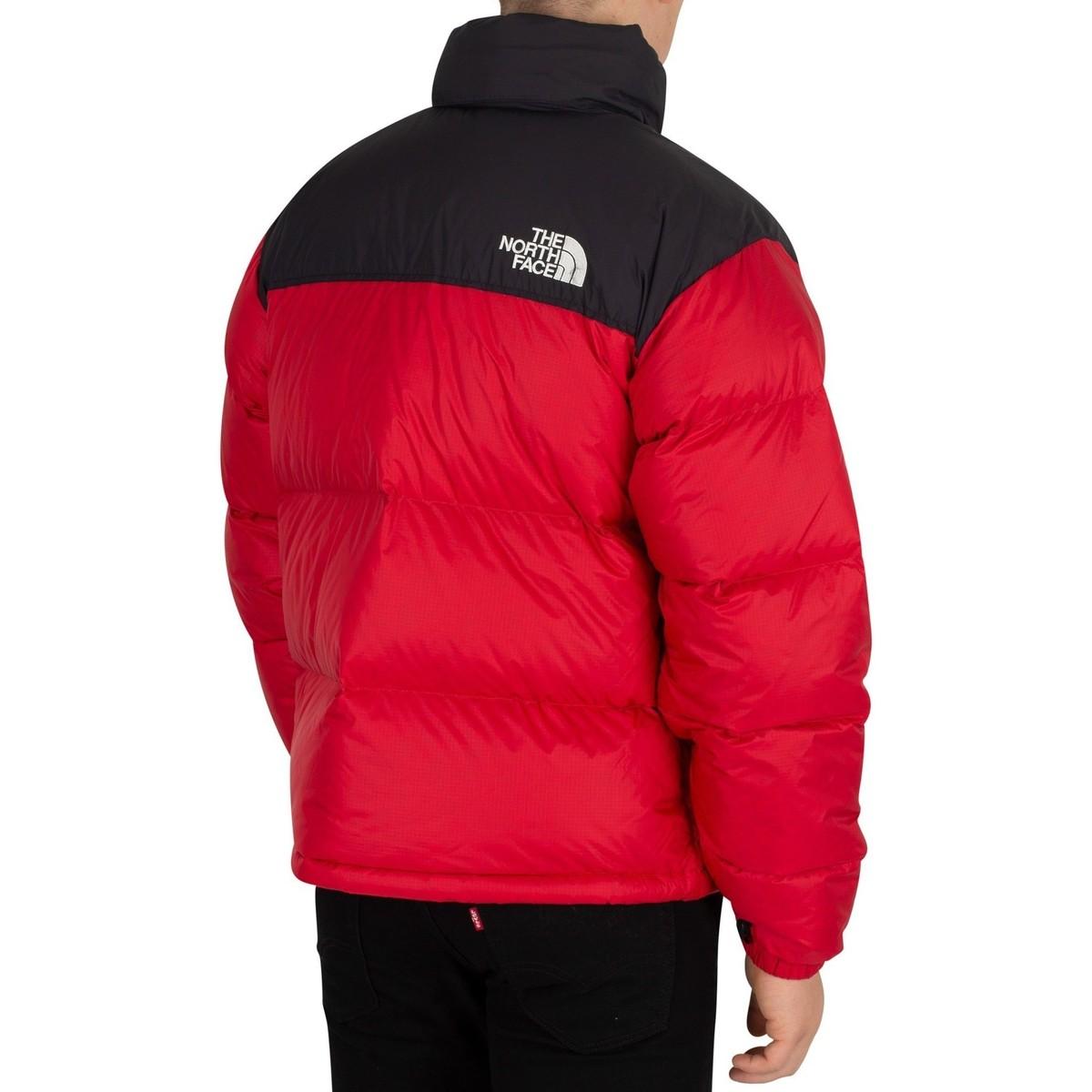 northface red coat