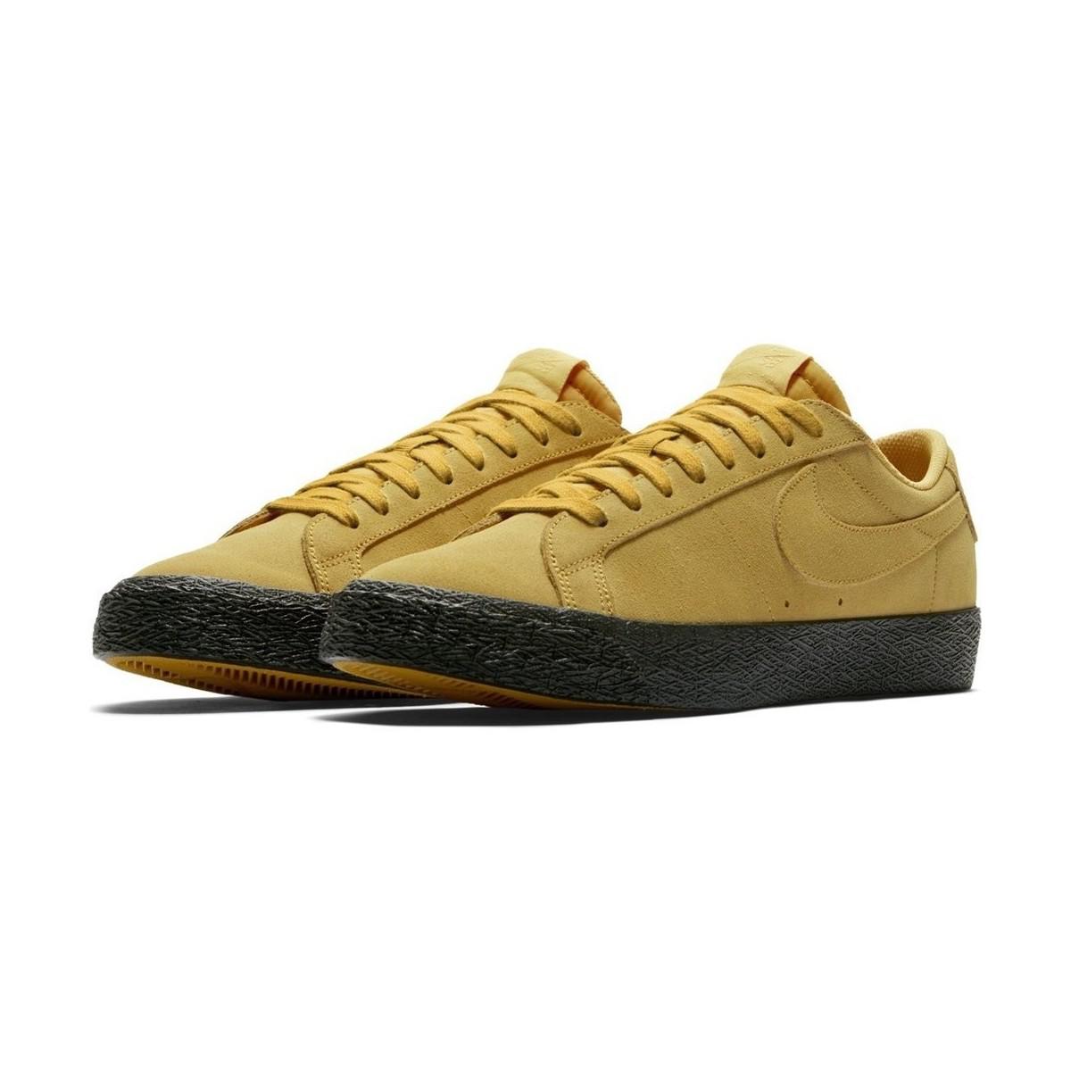 nike sb blazer zoom low yellow