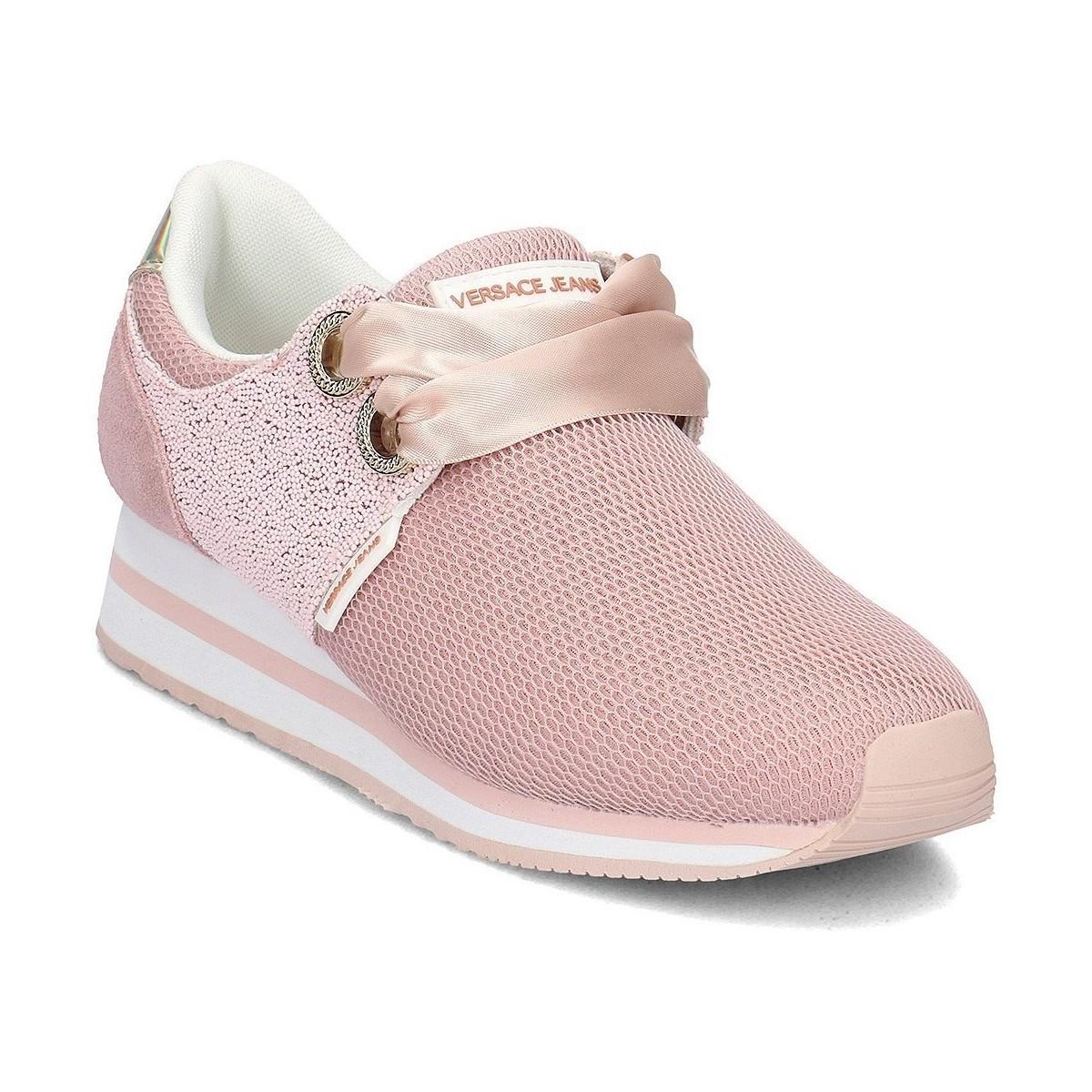 versace pink trainers
