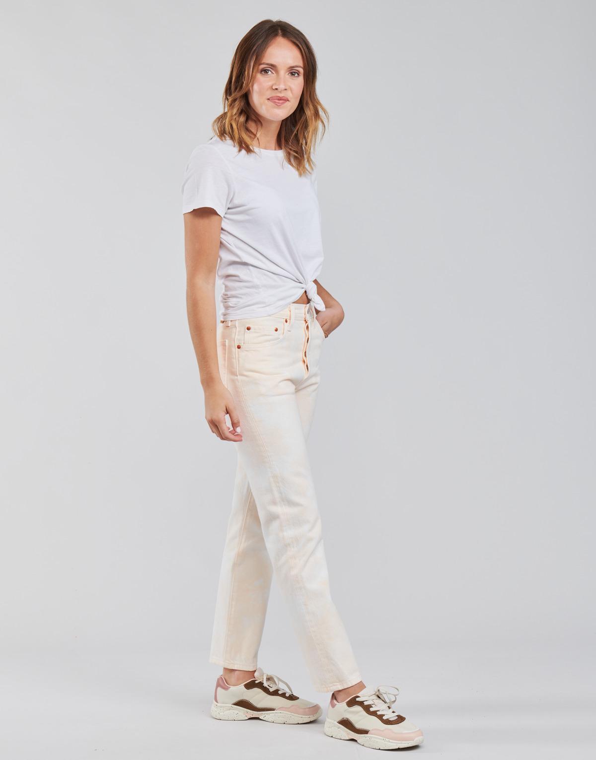 Levi's Levis 501 Crop in Pink - Save 7 