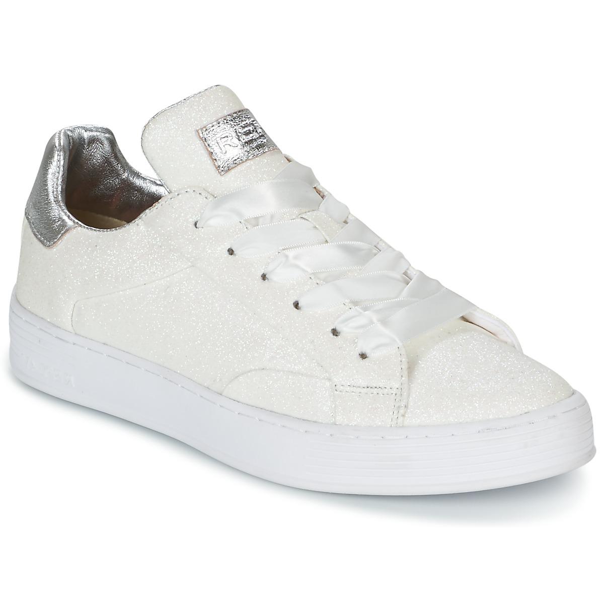 replay white trainers