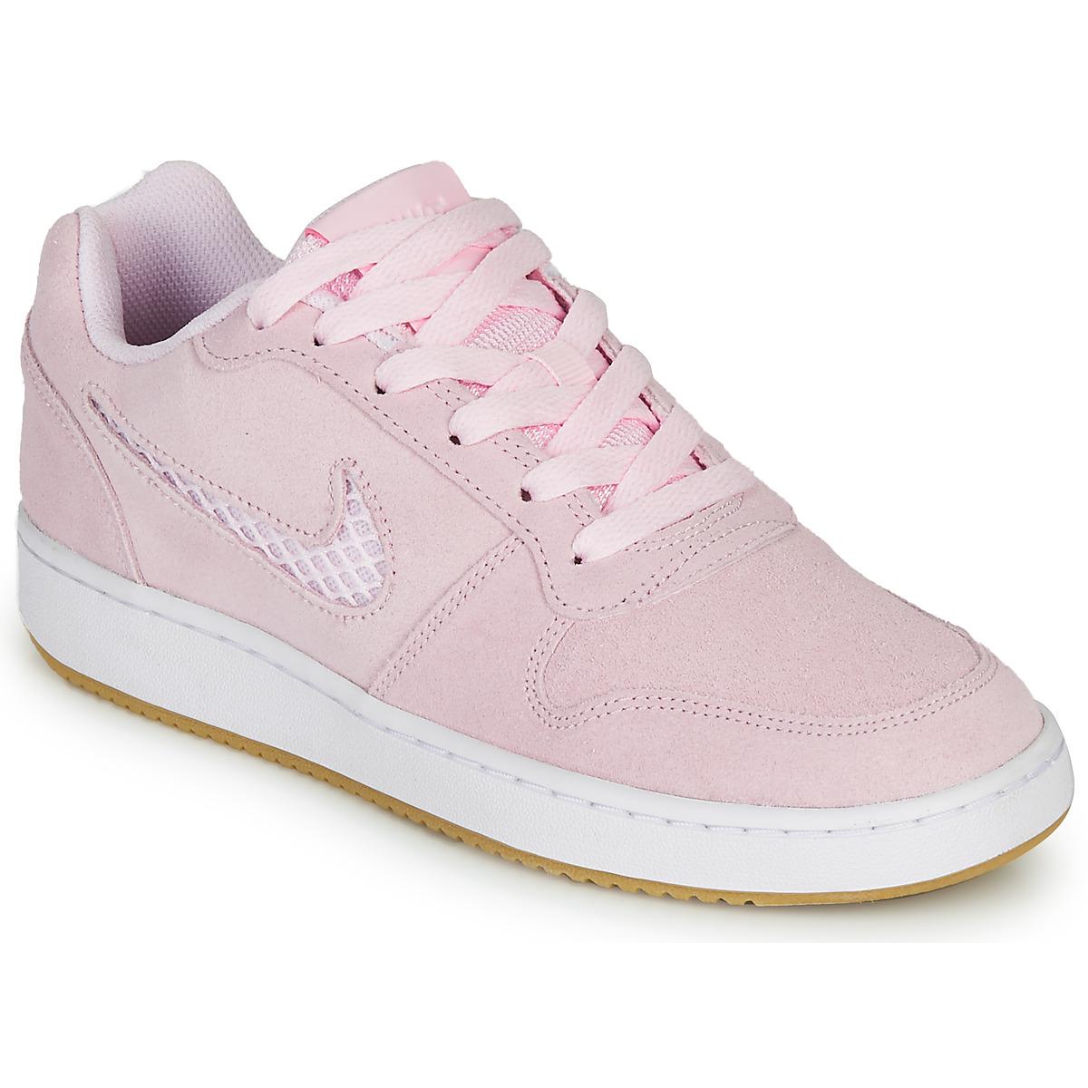 Nike Wmns Ebernon Low Prem in Pink 