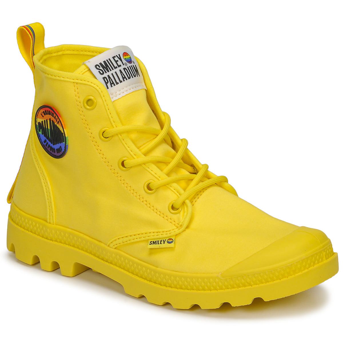 palladium boots smiley